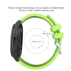 Silicone Watch Strap 22mm