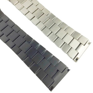 Solid Stainless Steel President Style Watch Band 21 Solid Stainless Steel President Style Watch Band