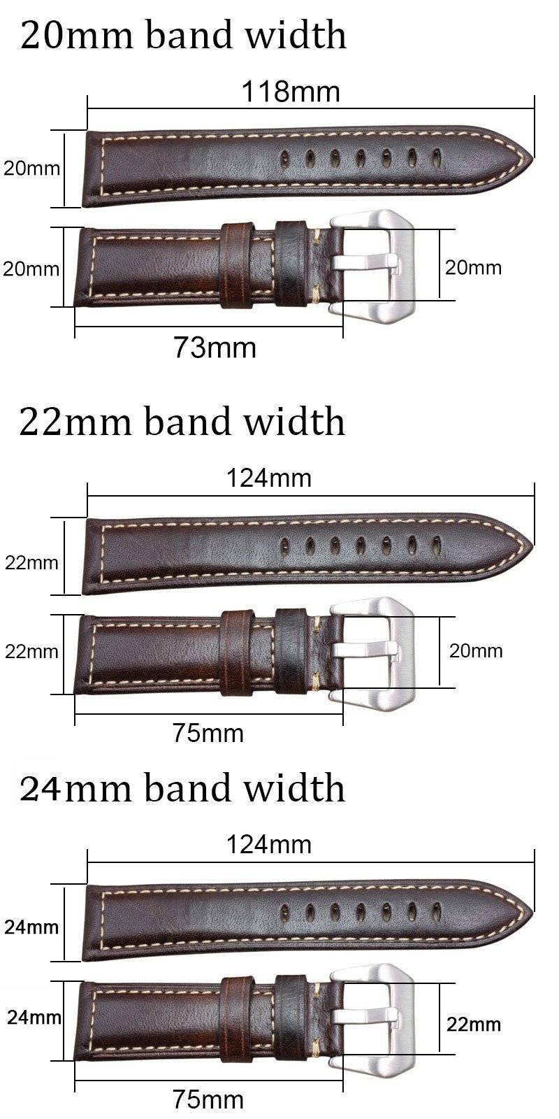 Calf Leather Watch Strap