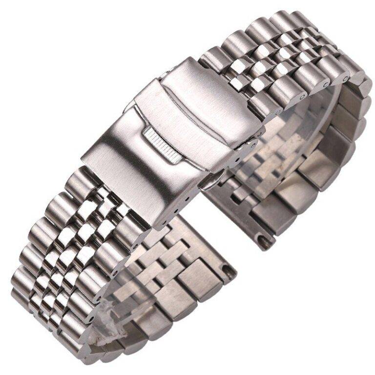 Stainless Steel Shark Mesh Watch Band » Band And Bracelets