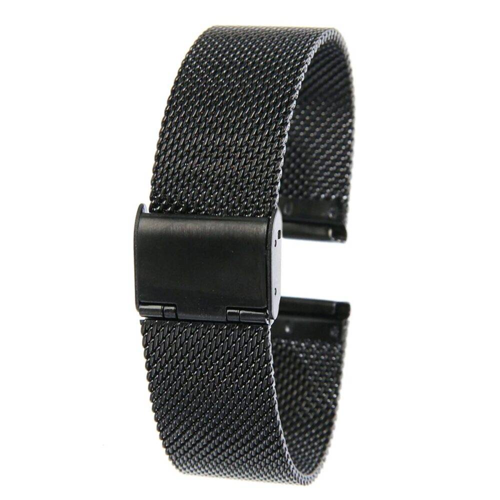 Stainless Steel Mesh Watch Band With Adjustable Clasp » Band And Bracelets
