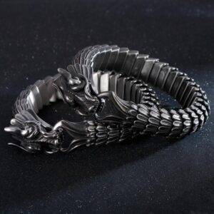 Exquisite Men’s Dragon Bracelet