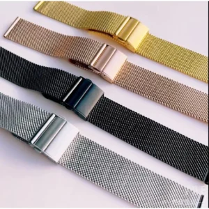 Milanese Mesh Watch Strap with Deployment Clasp