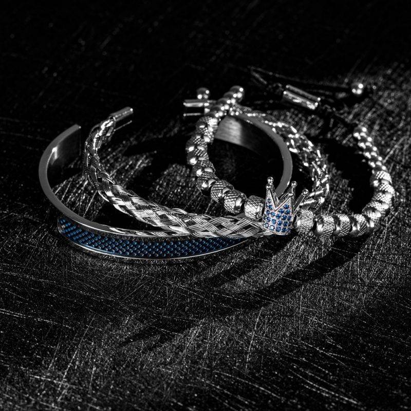 Crown Bracelet Set
