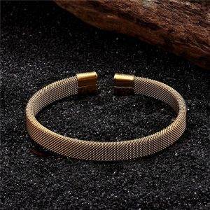 Stainless Steel Cuff Bracelet 