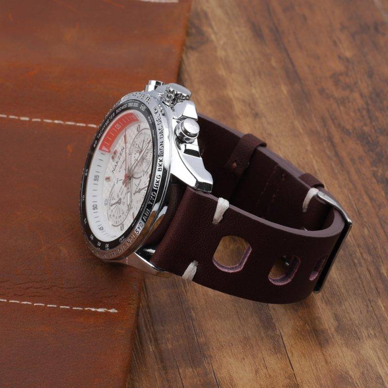 Leather Rally Watch Strap