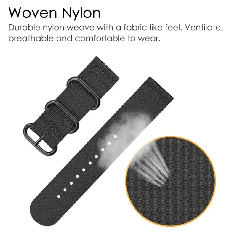 2-Piece Nylon Watch Strap 5 2-Piece Nylon Watch Strap